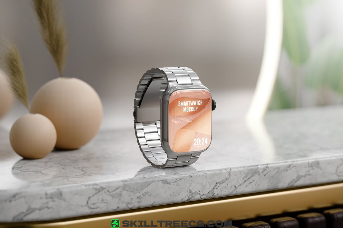 3D Smartwatch Mockup（253220）-技能树